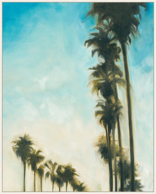 Tall Palms on canvas