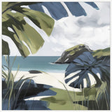 Tropical Vibes I on Canvas