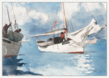 Fishing boats Key West on Canvas