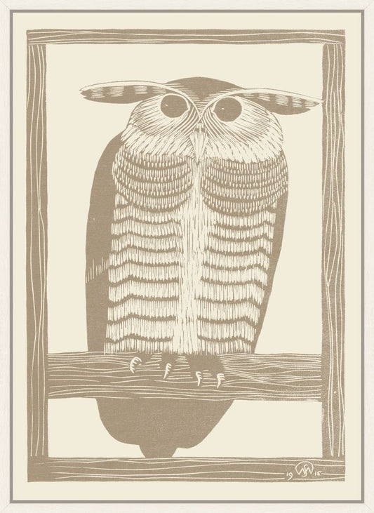 Owl Café Au Lait, Samuel Jessurun de Mesquita, 1915 on Canvas