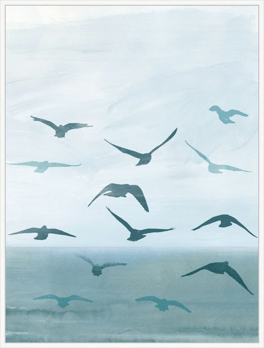 Flock of Birds I  on Canvas