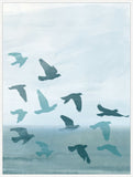 Flock of Birds II on Canvas