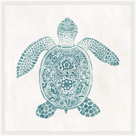 Oriental Turtle in White I