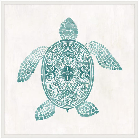 Oriental Turtle in White II
