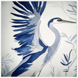 Whimsical Blue II on Canvas