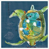 Chante's Turtle on Blue