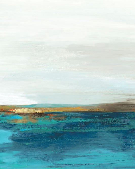 Pastoral Landscape II Boxed Canvas