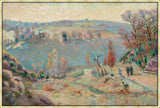 Valley of the Sedelle at Pont Charraud c.1903-1911 by Armand Guillaumin - Canvas