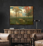 Sunny Autumn Day, George Inness, 1892 on Canvas