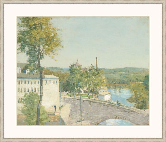 Thread Company Mills, Willimantic, Connecticut Julian Alden Weir, 1897