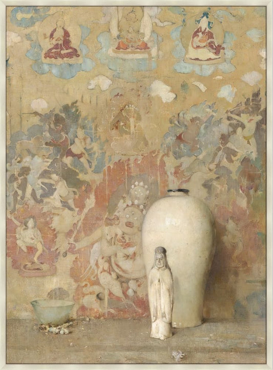 The Picture from Tibet on Canvas Emil Carlsen 1920