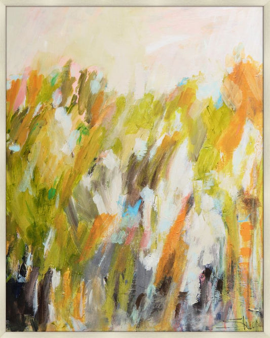 Meadow Walk on Canvas