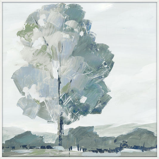 The Blue Tree Forest I on Canvas