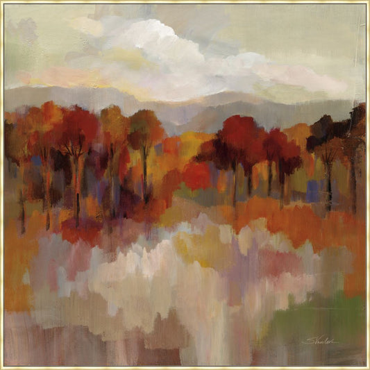 River Bank on Canvas