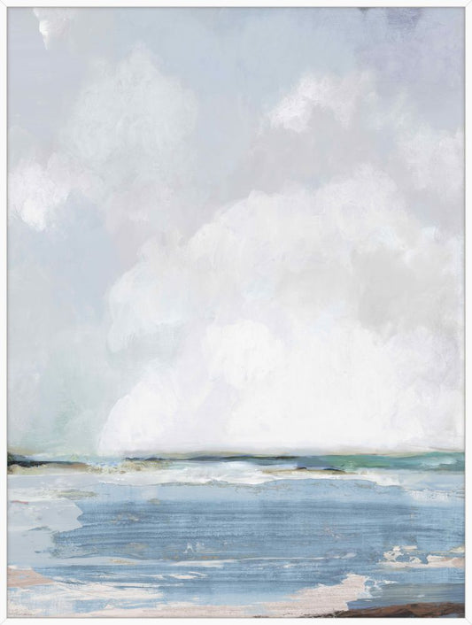 Modern Beach on Canvas