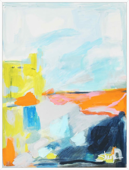 le Chateau Sur La Mer on Canvas