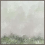 Wild Green Marsh on Canvas