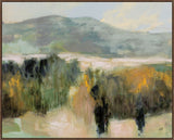 Distant Mountain on Canvas