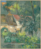 House of Père Lacroix, Cezanne 1873 on Canvas