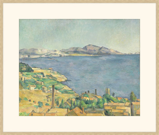 The Gulf of Marseilles Seen from L'Estaque, Paul Cezanne 1885