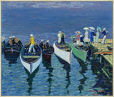 Holiday on the Hudson on Canvas
