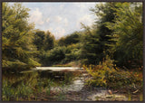 Late summer At Waldteich on Canvas