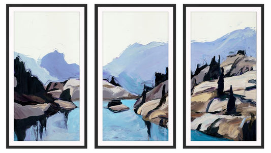 Pretty Landscape Triptych