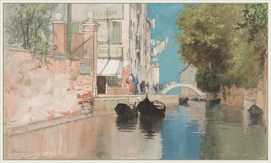 On the Way to the Public Garden  on Canvas