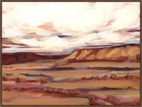 Mauve Mesa I on Canvas