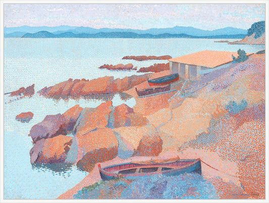 Calanque Des Antibois - Henri Edmond Cross on Canvas