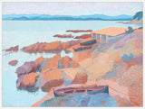 Calanque Des Antibois - Henri Edmond Cross on Canvas