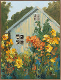 Garden View on Canvas