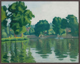 Le Seine a Poissy, Albert Marquet, 1929 on Canvas