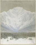On High in Winter, Ferfinand Katona, 1910 on Canvas