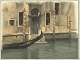 Canal in Venice, Willem Witzen, 1905 on Canvas