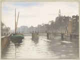Old Fort in Amsterdam, Willem Witzen, 1907 on Canvas