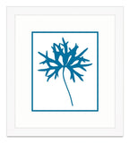 Graphic Stem in Blue III