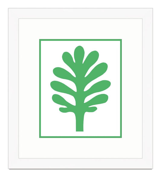 Graphic Stem in Green II