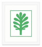 Graphic Stem in Green II