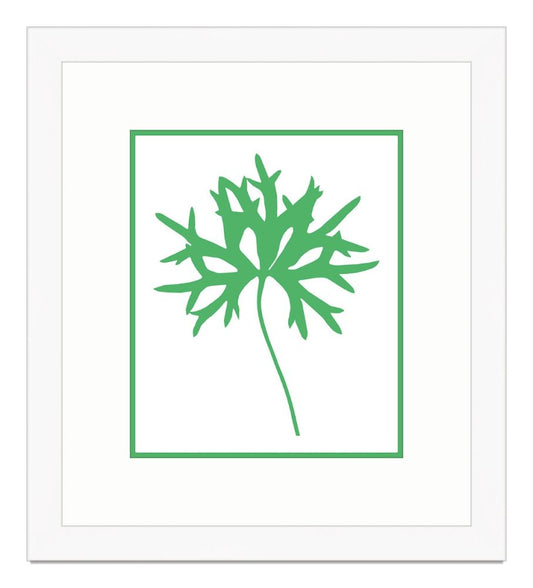 Graphic Stem in Green III