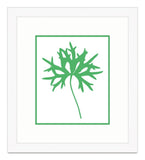 Graphic Stem in Green III