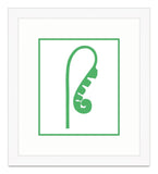 Graphic Stem in Green V