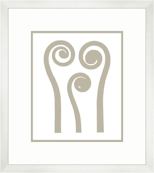 GRAPHIC STEM IN TAUPE IV