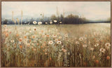 Wildflowers at Dawn I on Canvas