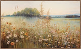 Wildflowers at Dawn II on Canvas
