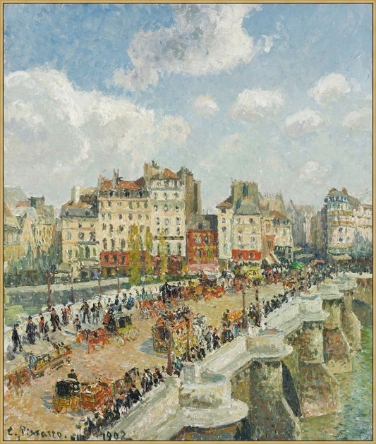 The Pont Neuf, Camille Pissaro, 1893 on Canvas
