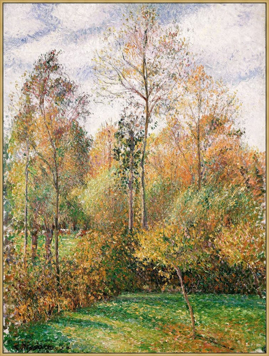 Automme Peupliers, Camille Pissaro, 1895 on Canvas
