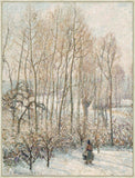 Morning Sunlight on the Snow, Camille Pissaro, 1895 on Canvas