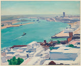Le Bou-Regreg, 1935, Albert Marquet on Canvas