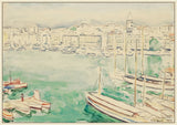 Marseille, 1934, Albert Marquet on Canvas